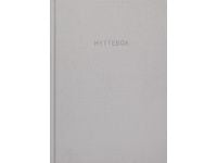 Hyttebok GRIEG 192S. Ulinj. Tekstil Grå