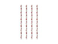 Sugerør PAPSTAR papir 20cm hjerte(100)