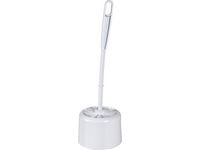 Toalettbørste ABENA m/skål 35cm hvit