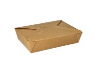 Takeawayboks PURE papp foldet 1500ml(50)