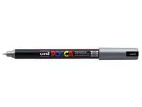 Paintmarker UNI Posca PC-1MR sølv