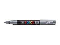 Paintmarker UNI Posca PC-1M sølv