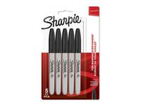 Merkepenn SHARPIE sort (5)