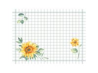 Bordbrikke DUNICEL 30x40 Sunflower(100)