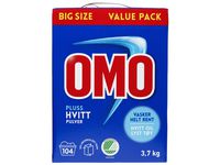 Tøyvask OMO Pluss Hvitt 3,7kg.