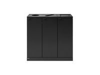 Avfallsbeholder BICA 875 3x65L antrasitt