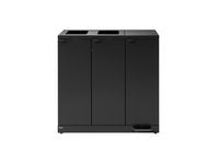 Avfallsbeholder BICA 973 3x65L antrasitt