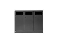 Avfallsbeholder BICA 713 ute 3x100L antr