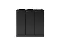 Avfallsbeholder BICA 873 3x65L antrasitt