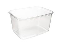 Plastbeger 750ml rektangulær APET (60)